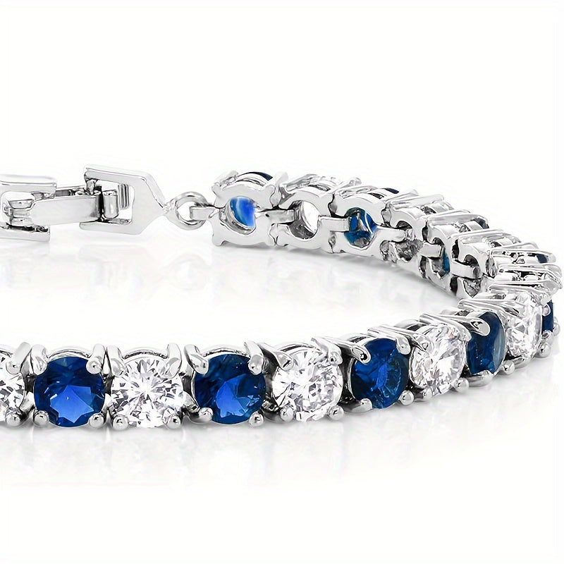 Handmade 925 Silver Moissanite Bracelet 